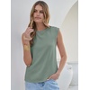 image:imageANRABESS Business Casual Tops for Women Cap Sleeve Work Wrinkle Free ShirtsLight Green
