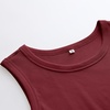 image:imageANRABESS High Neck Ribbed Tank Tops for Women Sleeveless Summer TopsBurgundy