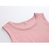 image:imageANRABESS High Neck Ribbed Tank Tops for Women Sleeveless Summer TopsCoral Pink