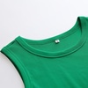 image:imageANRABESS High Neck Ribbed Tank Tops for Women Sleeveless Summer TopsGreen