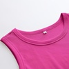 image:imageANRABESS High Neck Ribbed Tank Tops for Women Sleeveless Summer TopsHot Pink