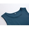 image:imageANRABESS High Neck Ribbed Tank Tops for Women Sleeveless Summer TopsLake Blue