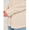 image:imageANRABESS Long Sleeve Shirts for Women V Neck Waffle Knit TopsBeige