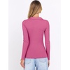 image:imageANRABESS Women Long Sleeve Polo Shirts Business Casual Top Fall OutfitsHot Pink