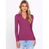 image:imageANRABESS Women Long Sleeve Polo Shirts Business Casual Top Fall OutfitsPurple