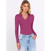 image:imageANRABESS Women Long Sleeve Polo Shirts Business Casual Top Fall OutfitsPurple