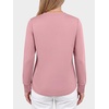 image:imageANRABESS Womens Long Sleeve Shirts Air Layer Henley V Neck TopsPink