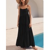 image:imageANRABESS Women Summer Sleeveless Maxi Dress Flowy Boho Beach SundressBlack