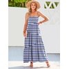 image:imageANRABESS Women Summer Sleeveless Maxi Dress Flowy Boho Beach SundressFloral Blue