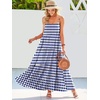 image:imageANRABESS Women Summer Sleeveless Maxi Dress Flowy Boho Beach SundressFloral Blue