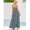 image:imageANRABESS Women Summer Sleeveless Maxi Dress Flowy Boho Beach SundressFloral Green