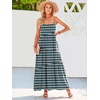 image:imageANRABESS Women Summer Sleeveless Maxi Dress Flowy Boho Beach SundressFloral Green
