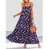 image:imageANRABESS Women Summer Sleeveless Maxi Dress Flowy Boho Beach SundressFloral Navy Blue