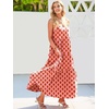 image:imageANRABESS Women Summer Sleeveless Maxi Dress Flowy Boho Beach SundressFloral Orange