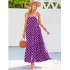 image:imageANRABESS Women Summer Sleeveless Maxi Dress Flowy Boho Beach SundressFloral Purple