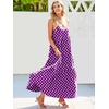 image:imageANRABESS Women Summer Sleeveless Maxi Dress Flowy Boho Beach SundressFloral Purple
