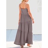 image:imageANRABESS Women Summer Sleeveless Maxi Dress Flowy Boho Beach SundressGray