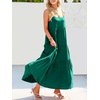 image:imageANRABESS Women Summer Sleeveless Maxi Dress Flowy Boho Beach SundressGreen