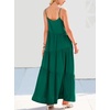 image:imageANRABESS Women Summer Sleeveless Maxi Dress Flowy Boho Beach SundressGreen