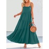 image:imageANRABESS Women Summer Sleeveless Maxi Dress Flowy Boho Beach SundressLight Green