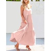 image:imageANRABESS Women Summer Sleeveless Maxi Dress Flowy Boho Beach SundressPink