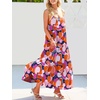 image:imageANRABESS Women Summer Sleeveless Maxi Dress Flowy Boho Beach SundressPrint Floral Butterfly