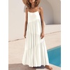 image:imageANRABESS Women Summer Sleeveless Maxi Dress Flowy Boho Beach SundressWhite