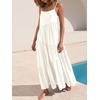 image:imageANRABESS Women Summer Sleeveless Maxi Dress Flowy Boho Beach SundressWhite