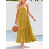 image:imageANRABESS Women Summer Sleeveless Maxi Dress Flowy Boho Beach SundressYellow