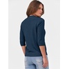 image:imageANRABESS Womens Fall Short 34 Sleeve Sweaters Wool BlendDeep Blue