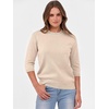 image:imageANRABESS Womens Fall Short 34 Sleeve Sweaters Wool BlendParchment Beige