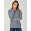 image:imageANRABESS Womens Long Sleeve Crewneck Chunky Knit Sweaters  Pullover Cozy Argyle Soft BreathableCasual Daily Work Basic Classic Trendy Sweater Tops Fall Winter ClothingGrey