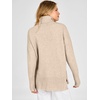 image:imageANRABESS Womens Oversized Turtleneck Cozy Batwing Long Sleeve SweaterAlmond