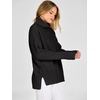 image:imageANRABESS Womens Oversized Turtleneck Cozy Batwing Long Sleeve SweaterBlack