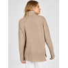 image:imageANRABESS Womens Oversized Turtleneck Cozy Batwing Long Sleeve SweaterTan