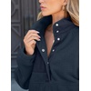 image:imageANRABESS Womens Fleece Pullover Jacket Fuzzy Sherpa Sweatshirt with PocketsNavy Blue
