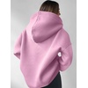 image:imageANRABESS Hoodies for Women Oversized V Neck Hooded SweatshirtsBright Pink