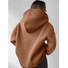 image:imageANRABESS Hoodies for Women Oversized V Neck Hooded SweatshirtsCaramel