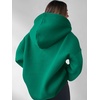 image:imageANRABESS Hoodies for Women Oversized V Neck Hooded SweatshirtsGreen
