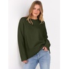 image:imageANRABESS Sweaters for Women 2026 Fall Fashion OutfitsArmy Green