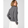 image:imageANRABESS Sweaters for Women Cropped Polo Collared Long SleeveDark Grey