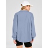 image:imageANRABESS Sweatshirt for Women Loose Fit Quarter Zip Pullover Fall OutfitsBlue