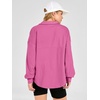 image:imageANRABESS Sweatshirt for Women Loose Fit Quarter Zip Pullover Fall OutfitsHot Pink
