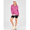 image:imageANRABESS Sweatshirt for Women Loose Fit Quarter Zip Pullover Fall OutfitsHot Pink
