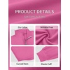 image:imageANRABESS Sweatshirt for Women Loose Fit Quarter Zip Pullover Fall OutfitsHot Pink