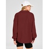 image:imageANRABESS Sweatshirt for Women Loose Fit Quarter Zip Pullover Fall OutfitsRed