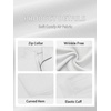 image:imageANRABESS Sweatshirt for Women Loose Fit Quarter Zip Pullover Fall OutfitsWhite