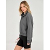 image:imageANRABESS Sweatshirt for Women Oversized Cropped Fall OutfitsGrey