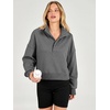 image:imageANRABESS Sweatshirt for Women Oversized Cropped Fall OutfitsGrey