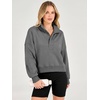 image:imageANRABESS Sweatshirt for Women Oversized Cropped Fall OutfitsGrey